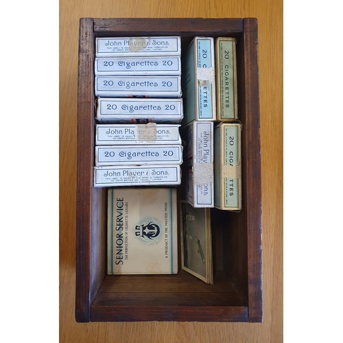 16 - Collection of various Cigarette Cards in 12 Vintage Cigarette Boxes, to include Zeppelin card