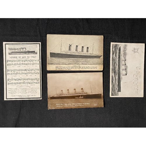 207 - R.M.S. TITANIC: Post-disaster postcards including Regent Series (4).