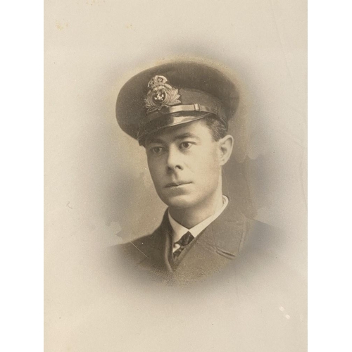 269 - R.M.S. TITANIC - FIFTH OFFICER HAROLD GODFREY LOWE: An exceptional photo postcard showing Harold Low... 