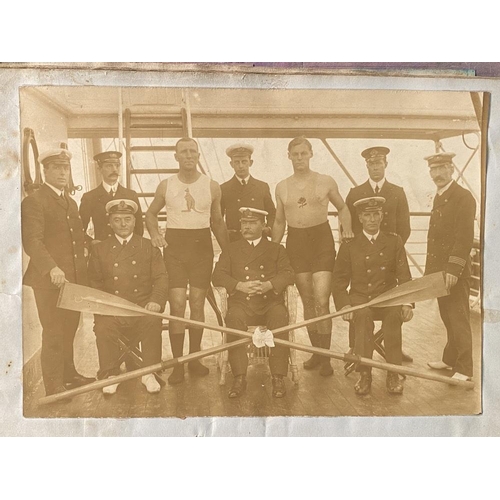 270 - R.M.S. TITANIC - FIFTH OFFICER HAROLD GODFREY LOWE: Handwritten Bridge book containing numerous pers... 