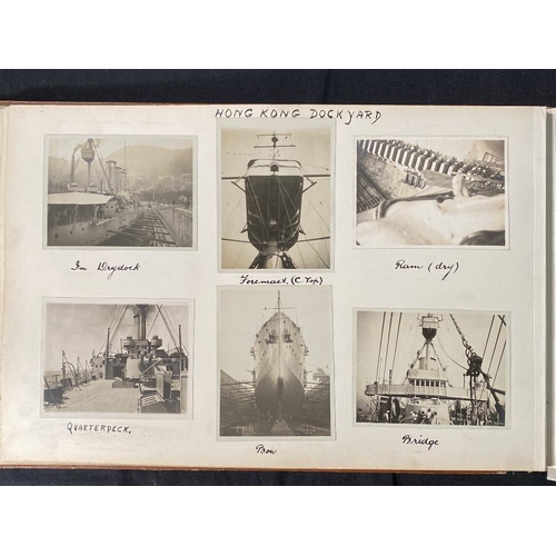 276 - R.M.S. TITANIC - FIFTH OFFICER HAROLD GODFREY LOWE: Personal photographic log from onboard H.M.S. Su... 