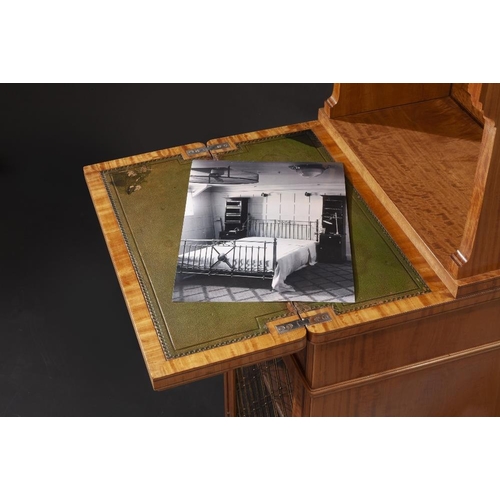 82 - QUEEN MARY'S PERSONAL SECRETAIRE BOOKCASE - THE ROYAL YACHT: H.M.S. MEDINA: 1911-1912 CORONATION EXP... 