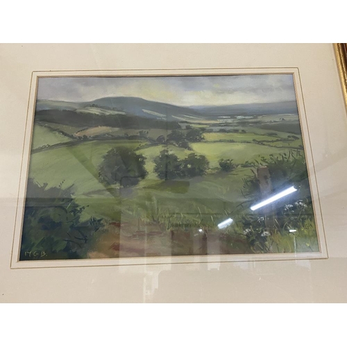 128 - 20th cent. English School: Landscape and other watercolours signed Lee Scott, Molly Brown, etc. (4)