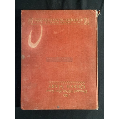 65 - OCEAN LINER: Hardbound souvenir number of The Shipbuilder for the Queen Mary.