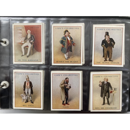 244 - Cigarette & Trade Cards: The John William O'Brien Collection. Album 12, containing complete sets of ... 