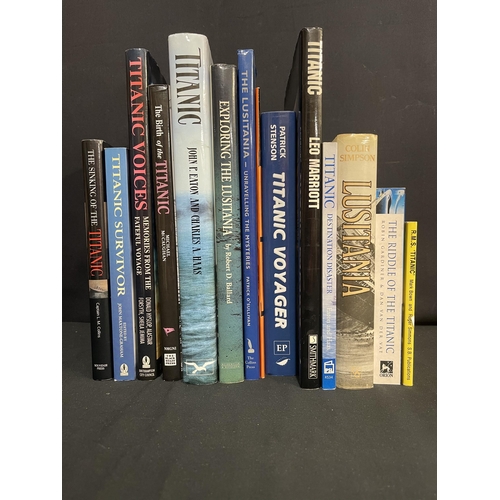 47 - BOOKS: Modern Titanic and other related reference books. Approx. 13.