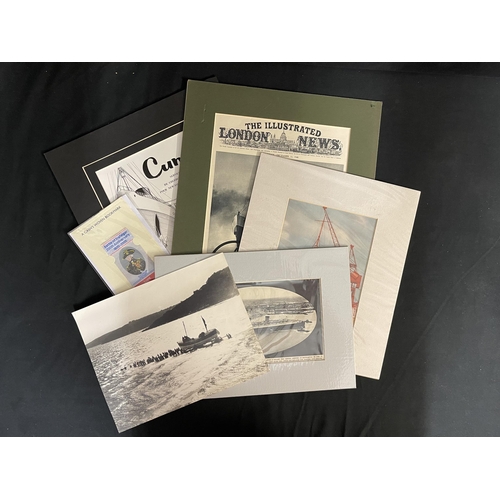 57 - CUNARD: Mixed Lot to include, photographs and ephemera mostly relating to R.M.S. Queen Mary. (Approx... 