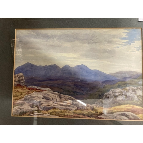 161 - M. Fasken watercolour Nesso Lake Como, framed and glazed. 15ins. x 11ins. Landscape signed Simpson 1... 