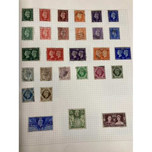 218 - Stamps: GB and World, one album of mainly unused GB stamps 1970s, 2 x Oxford Stamp Album World stamp... 