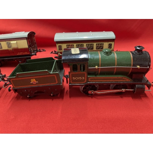 297 - Toys: Hornby Meccano Passenger Train set No. 51, boxed.