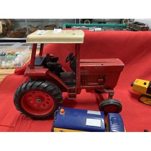 300 - Toys: Diecast Farming Machinery, mixed brands including Corgi, ROS, Joal, Siku, and eight unbranded ... 