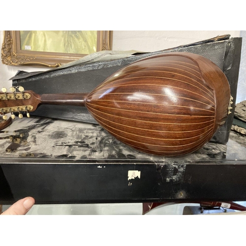 358 - Musical Instruments: Early 20th cent. Italian mandolin by Francesco Perretti & Figli. Bowl back with... 