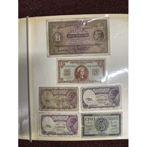 521 - Banknotes: Mainly British Military Authority notes, Italian and German British armed forces notes, A... 