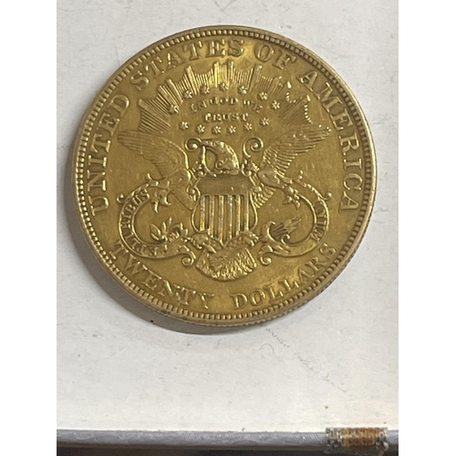 564 - Coins: Gold US Dollar Philadelphia Mint 1904. 33.4g.