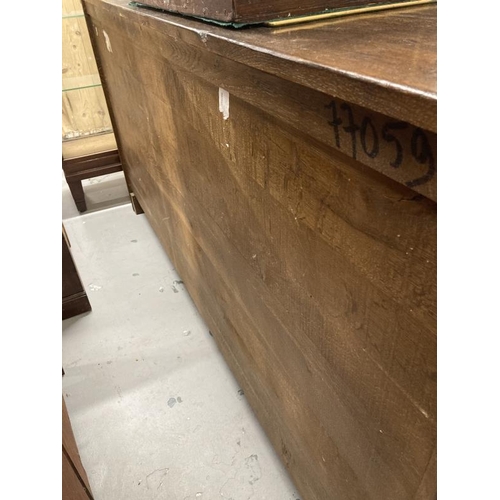 60 - 20th cent. Country style oak sideboard with two drawers over two side cupboards, the large central c... 