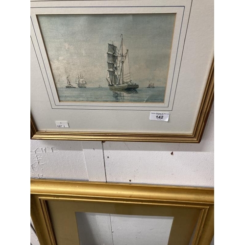 142 - 19th cent. and later pictures to include engravings of The Royal Exchange, Tottenham Mills Middlesex... 