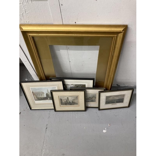 142 - 19th cent. and later pictures to include engravings of The Royal Exchange, Tottenham Mills Middlesex... 