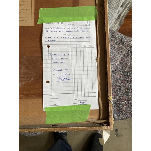 166 - Harold Pollitt: 1896 watercolour, cottage interior lady taking tea in kitchen, signed and dated bott... 