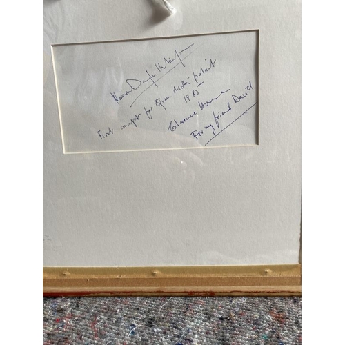 174 - Norman Douglas Hutchinson (1932-2010): Mixed media on joined paper, pencil and pastel, Study for th... 