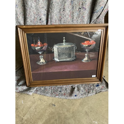 178 - Norman Douglas Hutchinson (1932-2010): Tempera on board The Sacraments, signed and dated 2000, fram... 