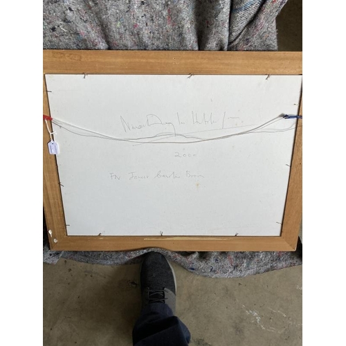 178 - Norman Douglas Hutchinson (1932-2010): Tempera on board The Sacraments, signed and dated 2000, fram... 