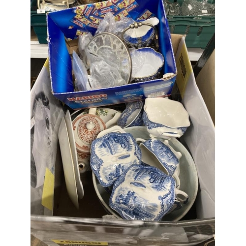 18 - 19th cent. & Later Ceramics: Includes Noritake, Minton, Limoge, Crown Staffordshire muffin dish, etc... 