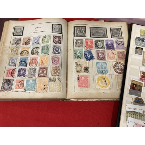212 - Stamps: Heavily populated Stanley Gibbons Worldex looseleaf album 19th to mid 20th cent. World stamp... 