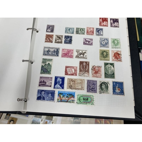 212 - Stamps: Heavily populated Stanley Gibbons Worldex looseleaf album 19th to mid 20th cent. World stamp... 