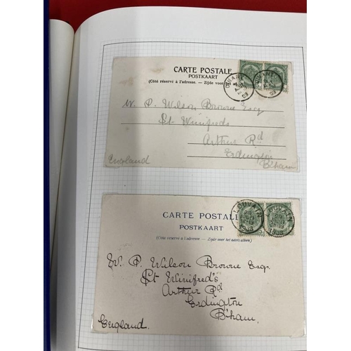 224 - Stamps & Postcards/Postal History: Unusual collection combining stamps, cards and cancellations asso... 