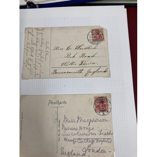 224 - Stamps & Postcards/Postal History: Unusual collection combining stamps, cards and cancellations asso... 