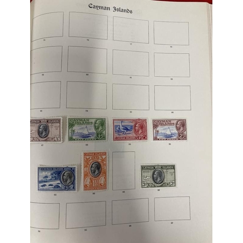 227 - Stamps: Two albums Stanley Gibbons Imperial album, mainly George V and VI era World stamps, plus Sta... 