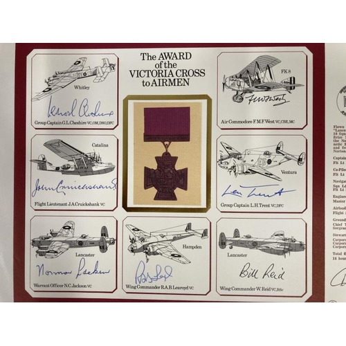 229 - Stamps: Commemorative covers R.A.F. Museum Awards series signed cover collection. DM set of nineteen... 