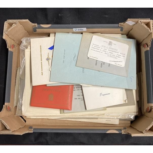 238A - Royal Memorabilia: Programme for the Visit to the British Solomon Islands of their Royal Highnesses ... 