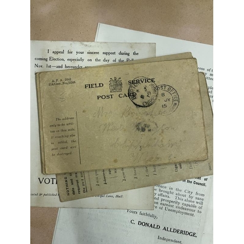 239 - World War One: Album of photographs showing Artillery and Tommies in WWI compiled by Major C.D. Alld... 