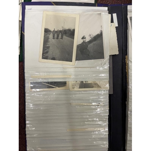 243 - Third Reich: Collection of over a hundred original black and white photographs taken by a member of ... 