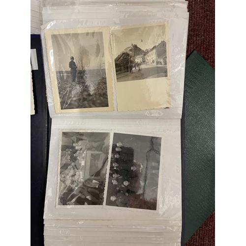 243 - Third Reich: Collection of over a hundred original black and white photographs taken by a member of ... 