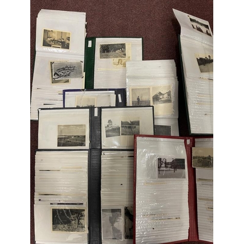 243 - Third Reich: Collection of over a hundred original black and white photographs taken by a member of ... 