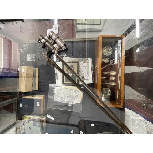 263 - Militaria/Edged Weapons: Martini Henry P1876 socket bayonet marked B13 Salter & Co. 20¼ins. Plus Mar... 