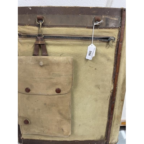 266 - Militaria: Post-war British Army three-page cased field map of Germany, c1951. 19ins. x 14ins.