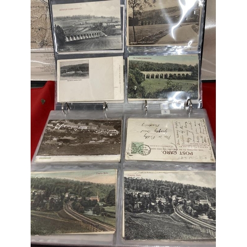 247 - Postcards & Trade Cards: Local collection of over one hundred postcards and trade cards depicting Li... 