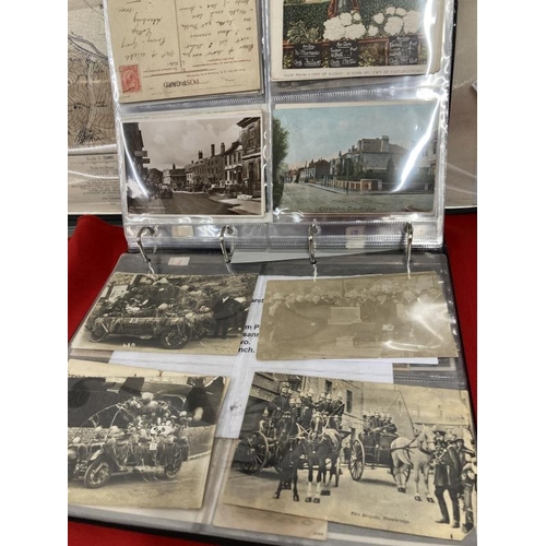 247 - Postcards & Trade Cards: Local collection of over one hundred postcards and trade cards depicting Li... 