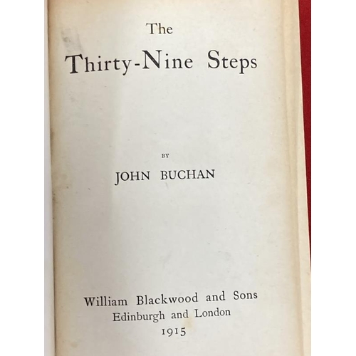 260 - Antiquarian Books: 'The Thirty-Nine Steps' by John Buchan first edition published by William Blackwo... 