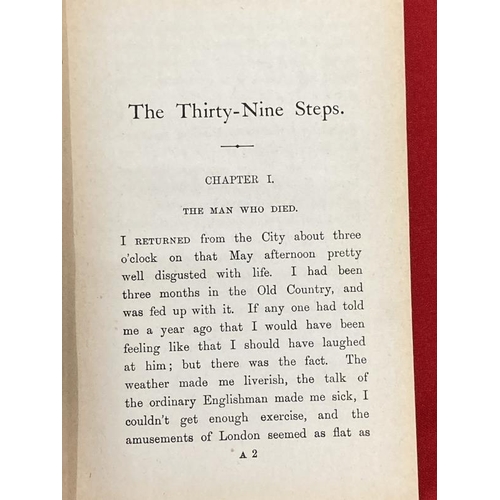 260 - Antiquarian Books: 'The Thirty-Nine Steps' by John Buchan first edition published by William Blackwo... 