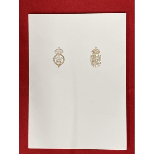 275 - Royal Memorabilia: Prince Charles and Lady Diana Spencer 1983 signed Christmas card with a photograp... 