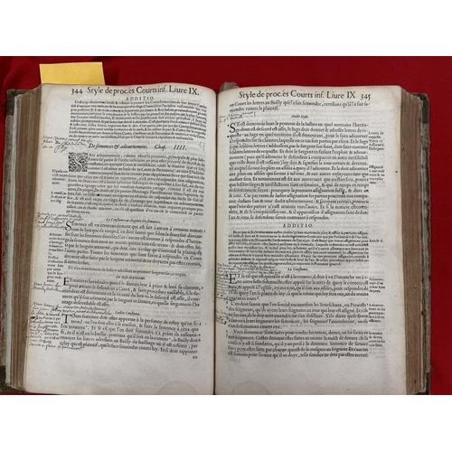 315 - Antiquarian Books: Law, Comments on Civil Law Both Public and Private. Observed in the County and Du... 