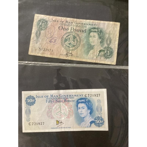 488 - Numismatics: Banknotes GB Royal Bank of Scotland. £1 (2), £5, £10 notes. Castle Series (4), Bank of ... 