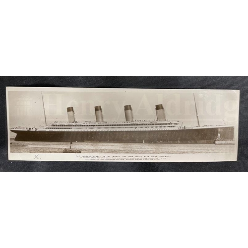 236 - R.M.S. TITANIC: Collection of Titanic passengers Richard and Stanley May. Extremely rare book postca... 