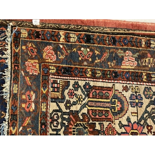 139 - Carpets & Rugs: 19th cent. Caucasian ivory ground with stylised floral decoration, four borders in i... 