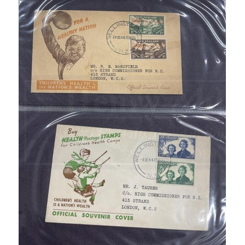 216 - Stamps: First day covers, collection of three albums containing more than three hundred first day an... 