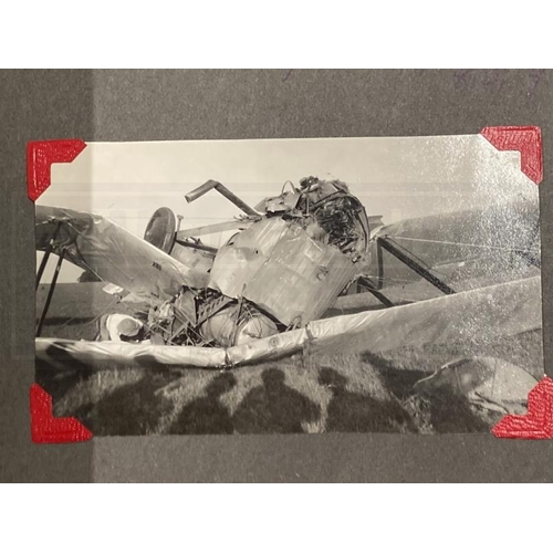 247 - RAF: Fascinating archive of several hundred photographs of a large number of aircraft and crashes. A... 